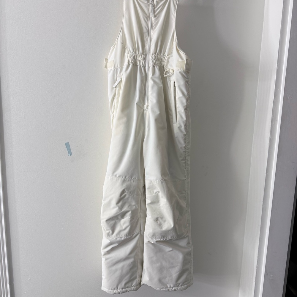 Title:
White Insulated Snow Bib 🤍 Winter Ready | Size M - Picture 1 of 7